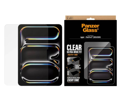 Folia na tablet PanzerGlass Ultra-Wide Fit w. Instl. Tool do iPad 11" 2024 / 2025